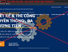 Cảnh giác LỪA ĐẢO tuyển dụng mạo danh THADACO