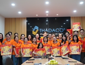 Không khí tất niên CHẠM 2025 tưng bừng tại THADACO