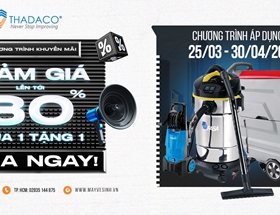 MUA 1 TẶNG 1: Siêu SALE lớn nhất năm tại Thadaco
