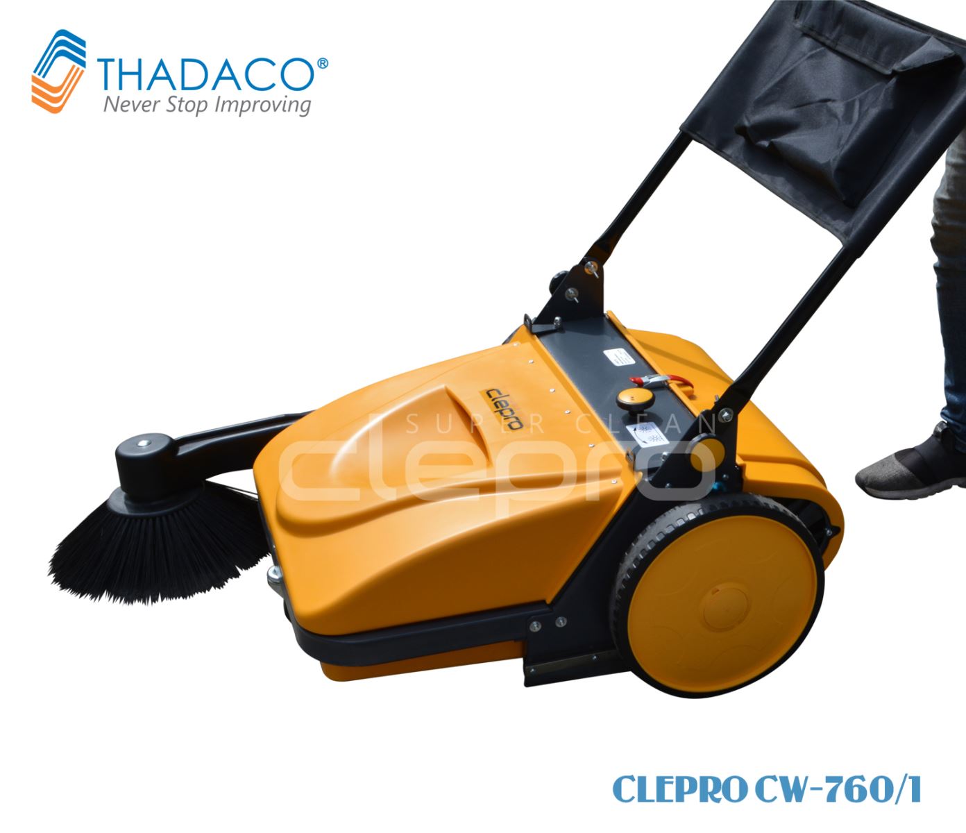 CW760-01 xe quet rac gia re