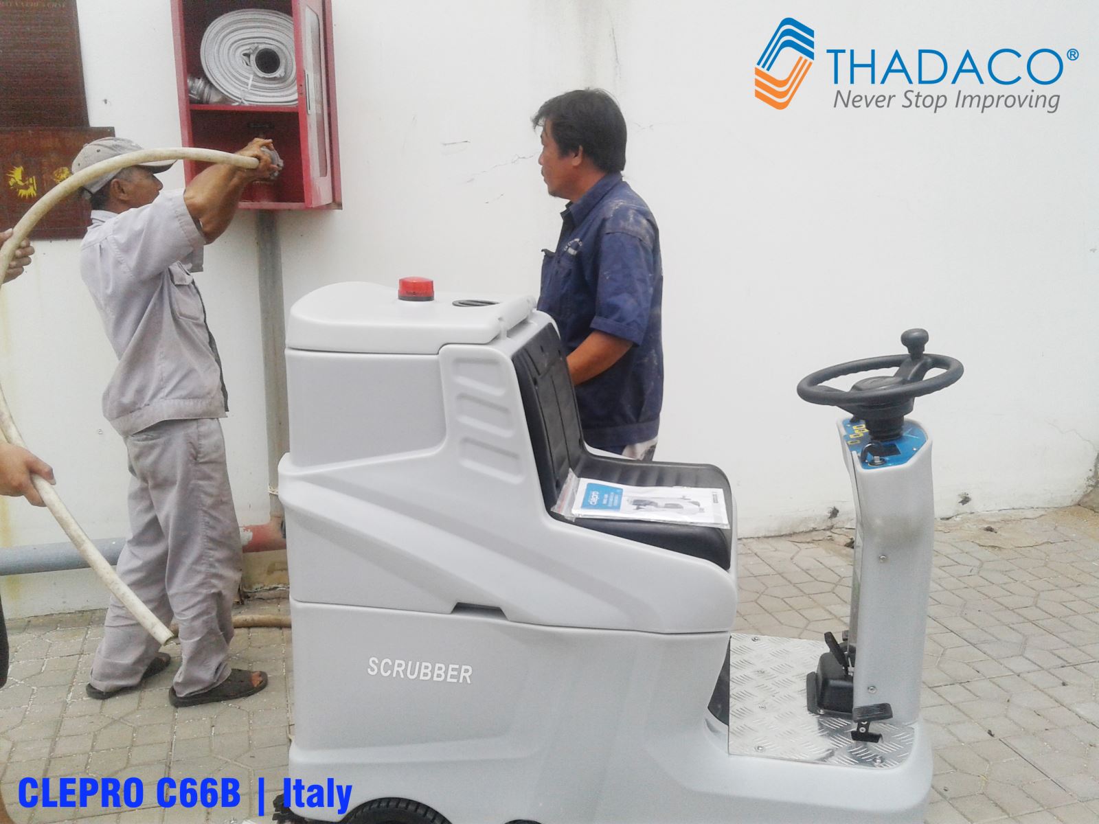may cha san ngoi lai CLEPRO C66B
