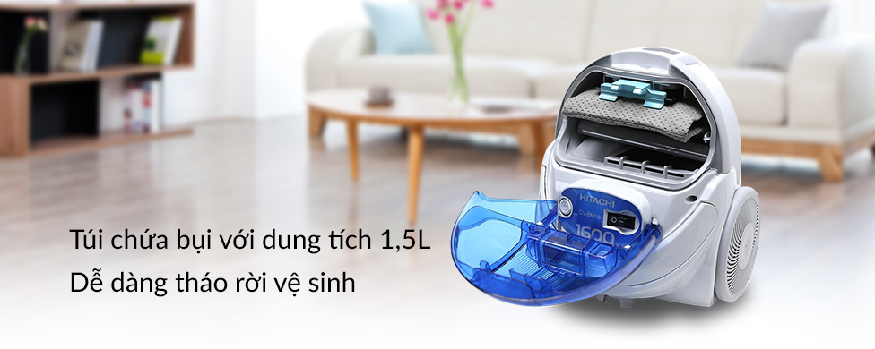 may hut bui hitachi vc bm16 gia re