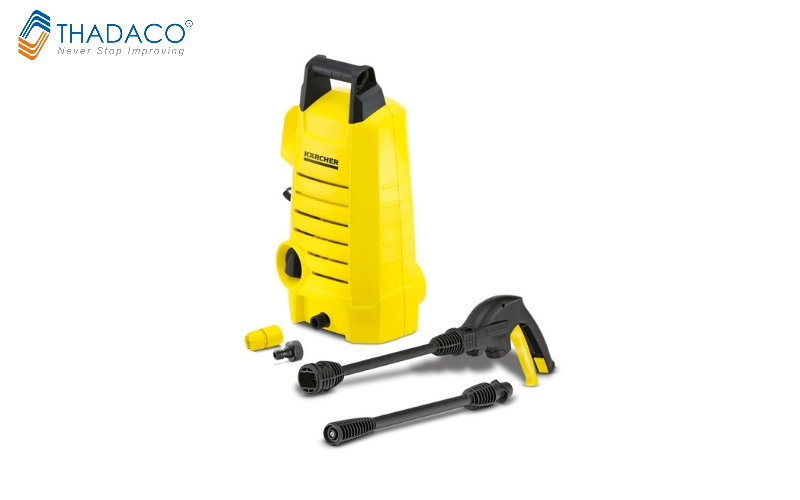 Thương hiệu Karcher có kinh nghiệm lâu đời trong việc sản xuất các sản phẩm máy rửa xe  