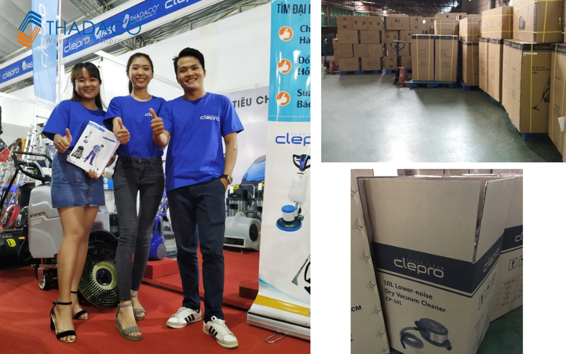 Máy hút bụi gia đình Clepro CP-101 giúp giảm thiểu tiếng ồn hiệu quả