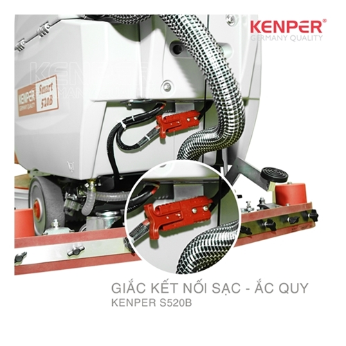 Máy chà sàn công nghiệp liên hợp Kenper S520B 3
