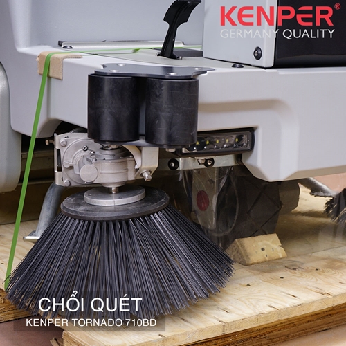 Xe quét rác ngồi lái Kenper TORNADO 710BD 8