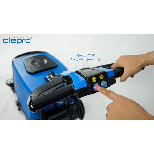 Máy chà sàn công nghiệp liên hợp CLEPRO C35E (Dùng điện) 8