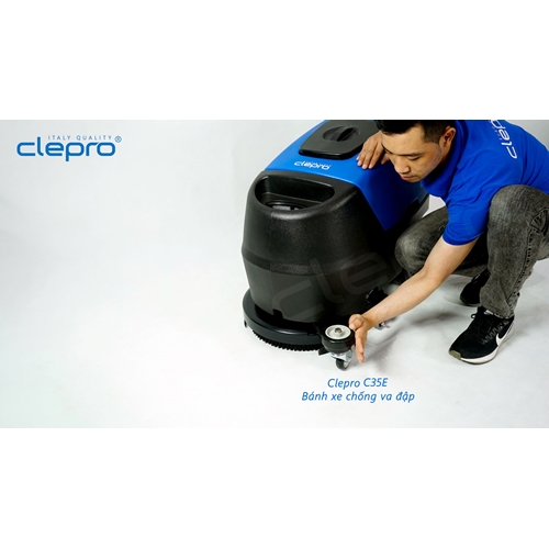 Máy chà sàn công nghiệp liên hợp CLEPRO C35E (Dùng điện) 15