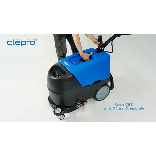 Máy chà sàn công nghiệp liên hợp CLEPRO C35E (Dùng điện) 13