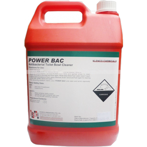 Dung dịch khử trùng và vệ sinh bồn cầu POWER BAC 0