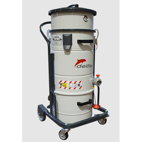 Máy hút bụi công nghiệp khí nén cho chất rắn Delfin 202DS AIR 0