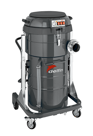 Máy hút bụi công nghiệp xử lý dầu và mạt sắt Delfin DM40 OIL 0