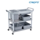 Xe đẩy dọn đồ ăn CLEPRO CS-3/6 0
