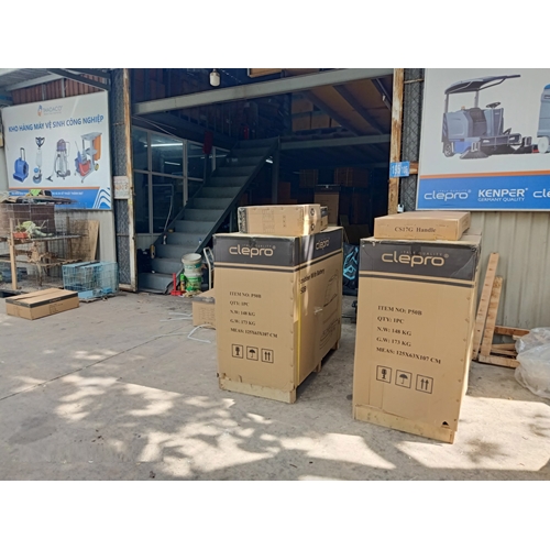Máy chà sàn công nghiệp liên hợp CLEPRO P50B (Dùng ắc quy) 6