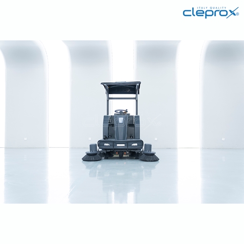 Xe quét rác công nghiệp ngồi lái CleproX SX-200 10