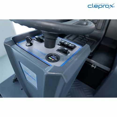 Xe quét rác công nghiệp ngồi lái CleproX SX-200 6