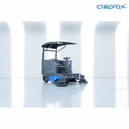 Xe quét rác công nghiệp ngồi lái CleproX SX-200 11