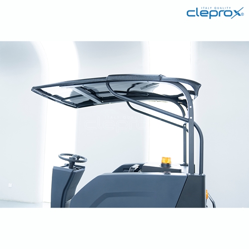 Xe quét rác công nghiệp ngồi lái CleproX SX-200 9