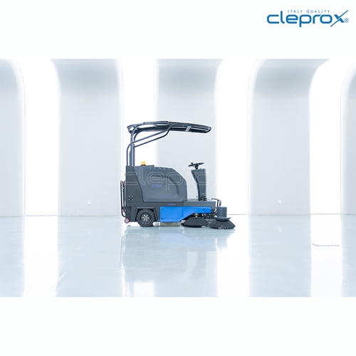 Xe quét rác công nghiệp ngồi lái CleproX SX-200 12
