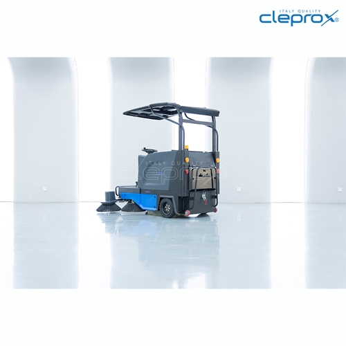 Xe quét rác công nghiệp ngồi lái CleproX SX-200 14