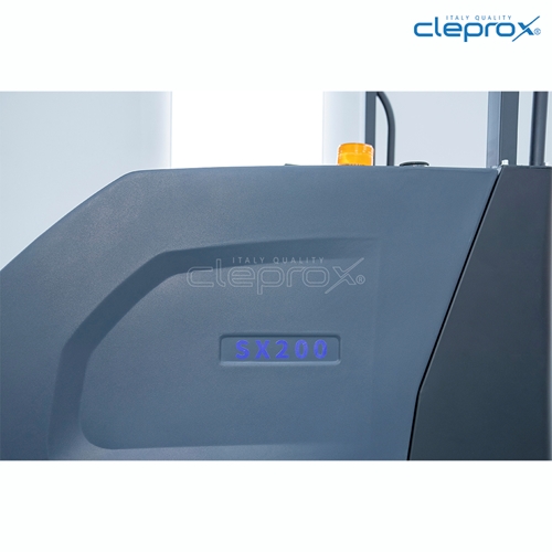 Xe quét rác công nghiệp ngồi lái CleproX SX-200 8