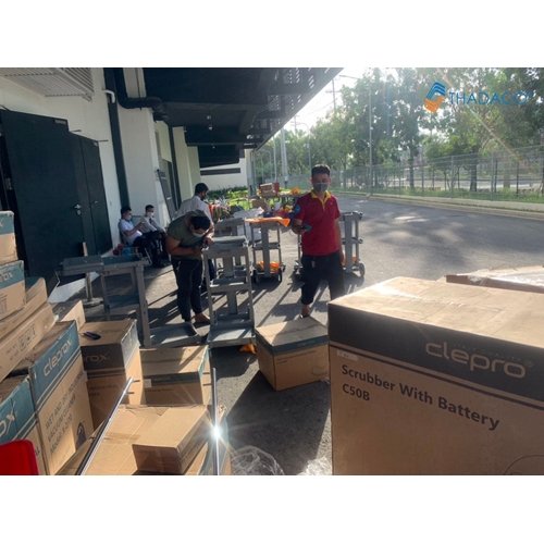 Xe đẩy dọn phòng khách sạn CLEPROX CX-73 7